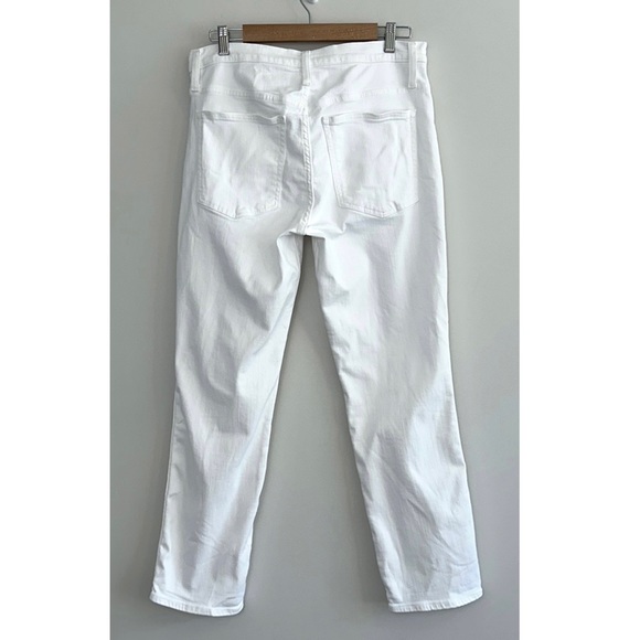 J. Crew 10" Vintage Slim-Straight Jean in White - Picture 8 of 16